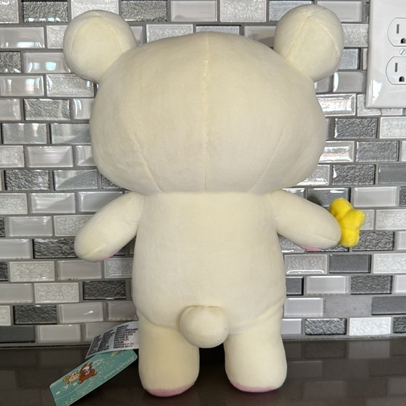 ⭐️San-X Rilakkuma KORILAKKUMA HOLDING STAR Plush / 14” / Kawaii / BRAND NEW⭐️ - Picture 8 of 15